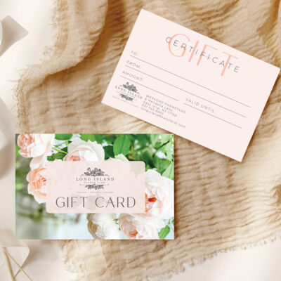 Rose Design Gift Card